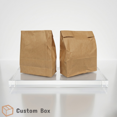 Large SOS Paper Bags Without Handle Eco Packaging