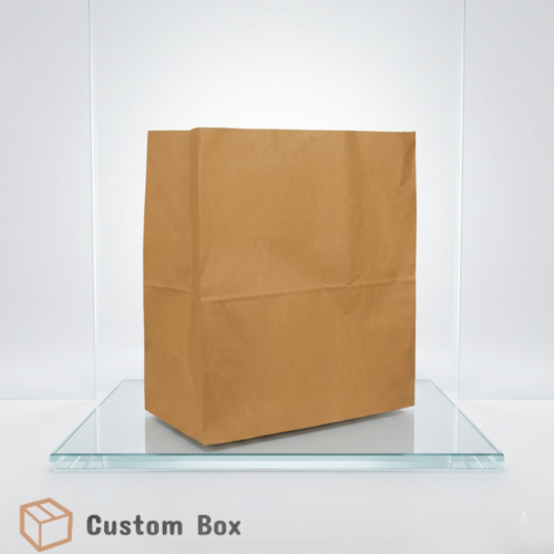 Large SOS Paper Bags Without Handle Eco Packaging