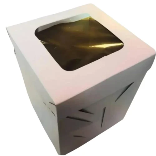 Cake Box with Transparent Window