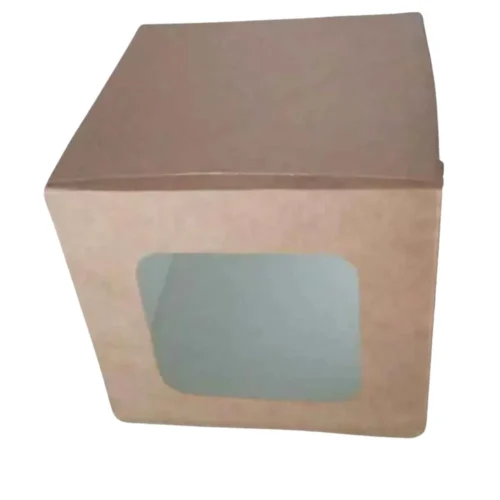 Cake Box with Transparent Window