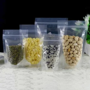 Clear Zipper Standup Pouch Bags in Pakistan – Perfect Packaging for Every Business
