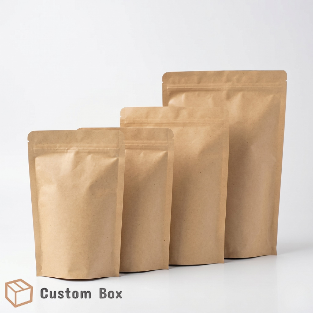 Kraft Paper With Aluminum Lamination Pouch