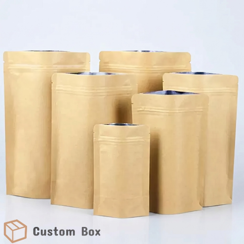 Kraft Paper With Aluminum Lamination Pouch