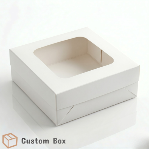 4 Brownie White Box Eco-Friendly Packaging