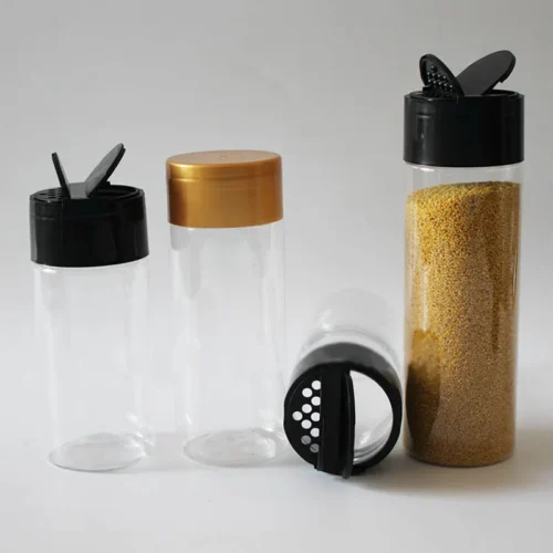 Salt plastic Bottle with Butterfly cap