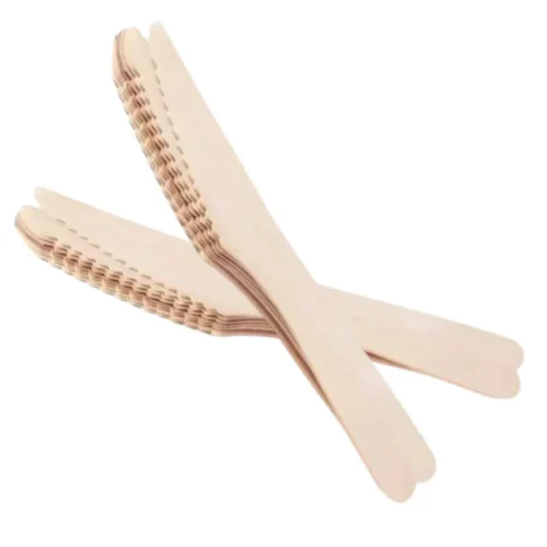 Birchwood Wooden Knives Eco-Friendly Disposable Cutlery