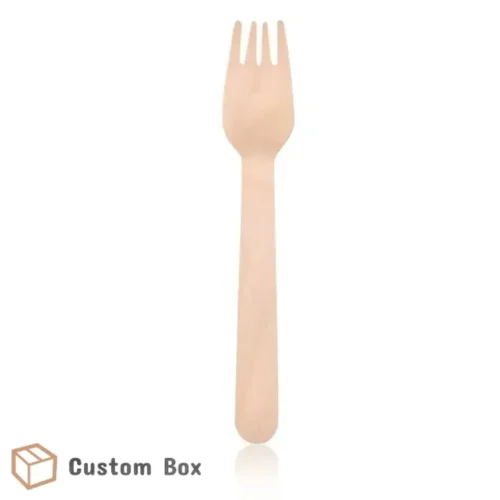 Eco-Friendly Wooden Fork Disposable Cutlery