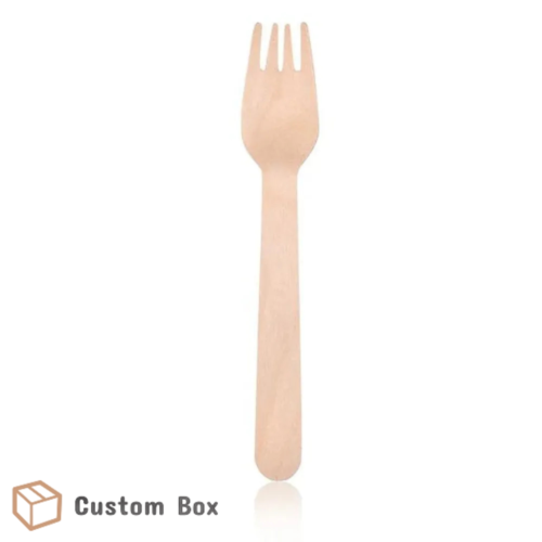 Eco-Friendly Wooden Fork Disposable Cutlery