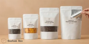 White Kraft Paper with Aluminum Lamination Standup Pouch — Premium Packaging for Modern Businesses in Pakistan