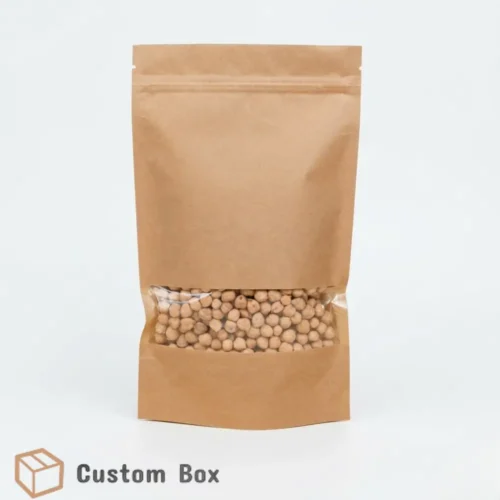 Kraft Standup Pouch Brown Packaging