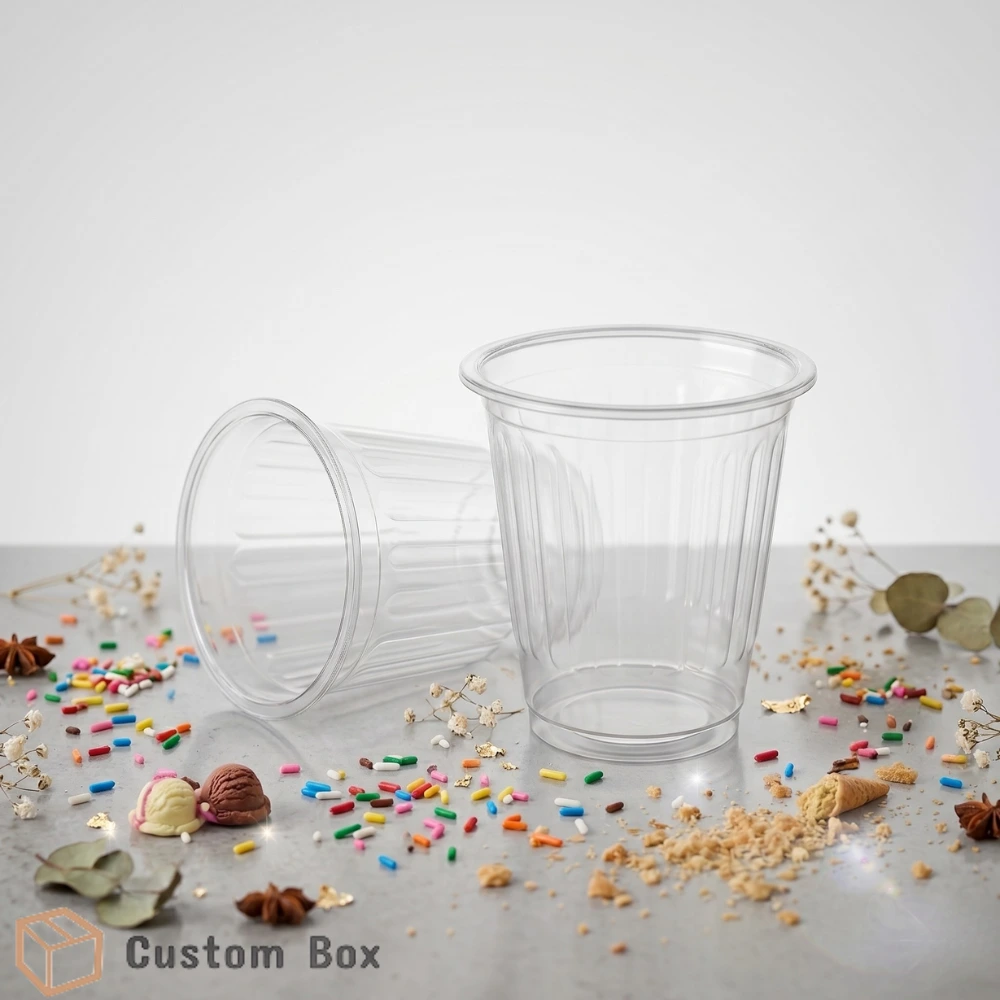 Disposable Ice Cream Cup Food Grade Packaging