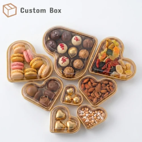 Heart Shape Chocolate Box Premium Packaging