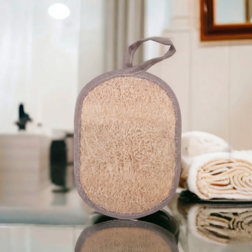 Natural Oval Loofah Scrubber Eco Bath Sponge