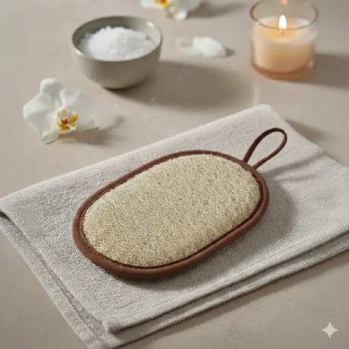 Natural Pear Loofah Sponge Eco Exfoliating Bath Scrubber