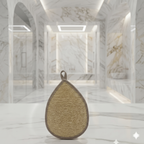 Natural Teardrop Bath Loofah Sponge