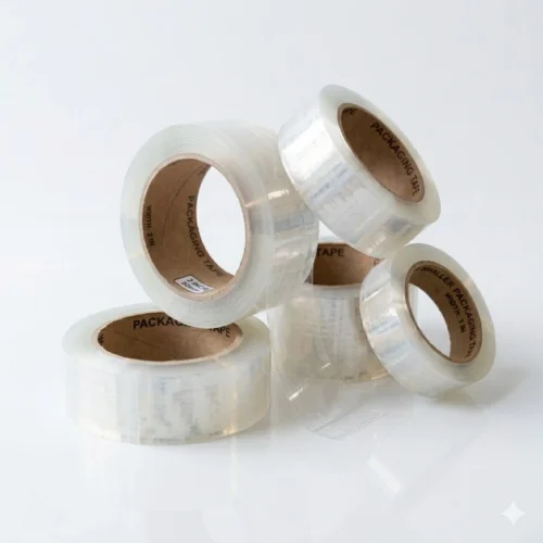2 Inch Clear Packaging Tape – Strong Adhesive Sealing Roll