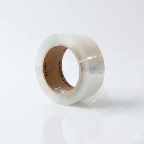 2 Inch Clear Packaging Tape – Strong Adhesive Sealing Roll