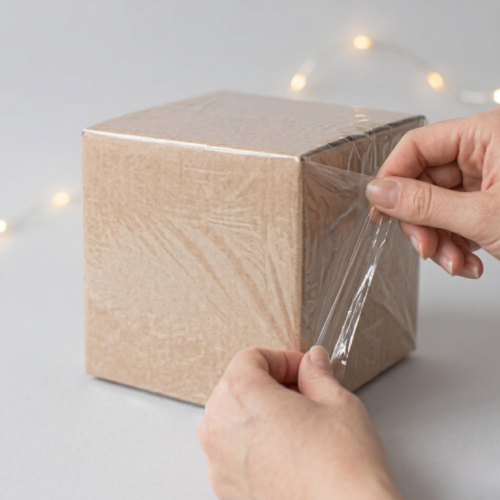 Shrink Wrapping Roll 12 Inch Clear Stretch Film Packaging