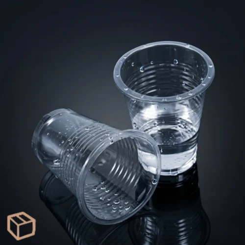 Zam Zam Clear Disposable Plastic Water Cups