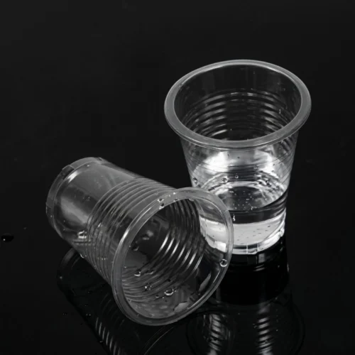 Zam Zam Clear Disposable Plastic Water Cups
