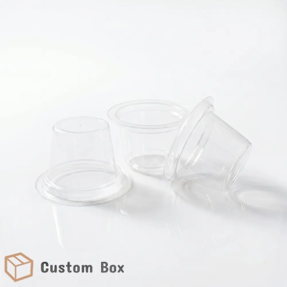 Choc Dip Jelly Cup 90ml Eco Friendly Dessert Cup