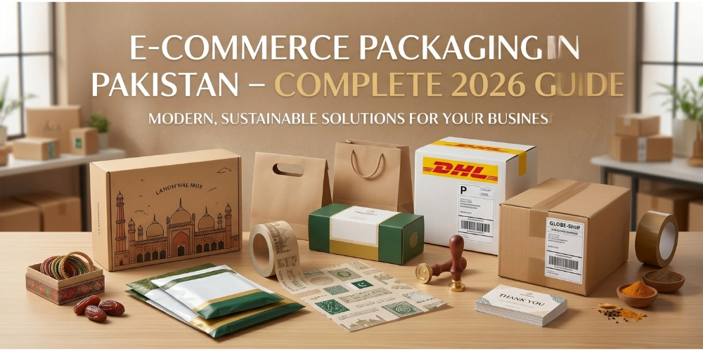 E-commerce packaging boxes Pakistan 2026 complete guide