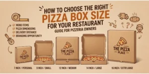 How to Choose the Right Pizza Box Size for Your Restaurant