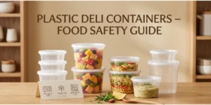 Plastic Deli Containers – Food Safety Guide