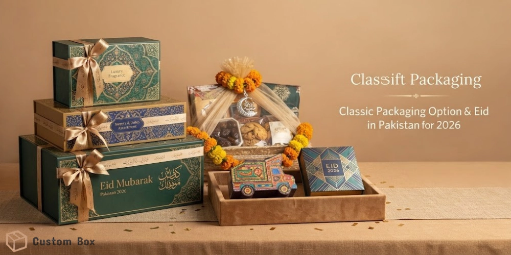 Best Eid Gift Packaging Pakistan 2026 Luxury Eid Gift Boxes CustomBox.pk