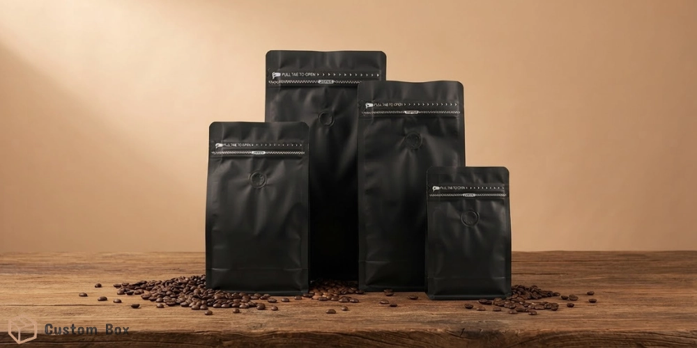 Black Coffee Packaging Bags That Preserve Freshness and Aroma