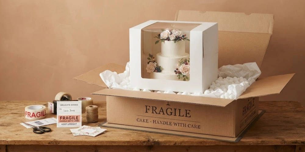 How to Pack a Cake for Delivery Without Damage — Cake Packaging Guide