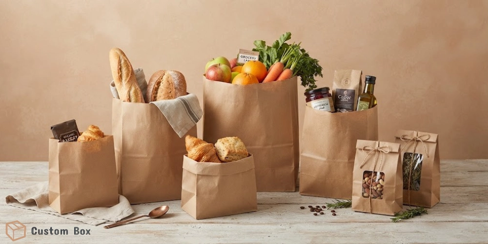 SOS Paper Bag Without Handle – Small, Medium & Large Kraft Bags | CustomBox.pk