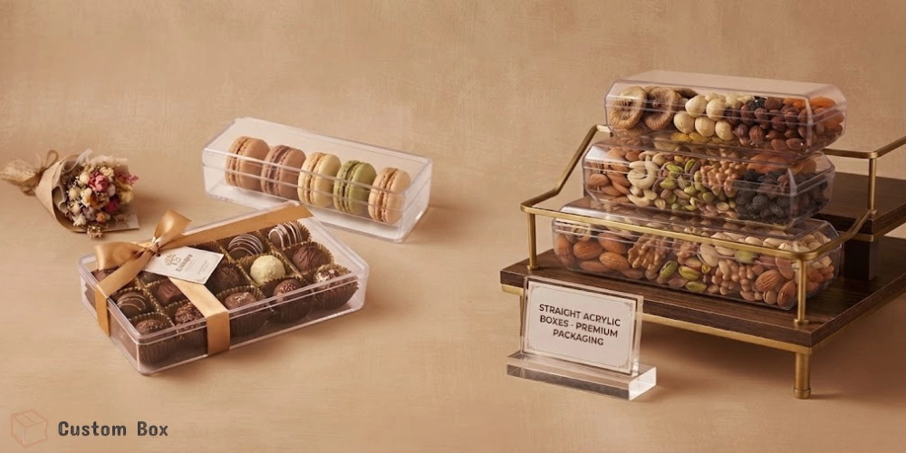 Straight Acrylic Box – Premium Packaging for Gifting & Retail Display | CustomBox.pk