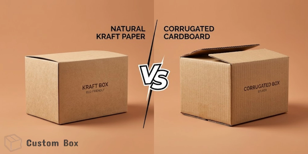 Kraft Box vs Corrugated Box – Strength Comparison