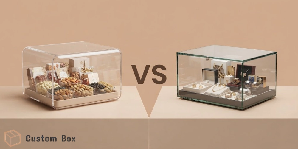 Acrylic Box vs Glass Box – Which Is Safer for Display