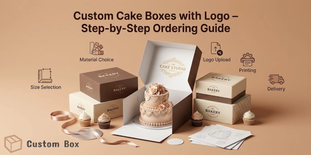 Custom Cake Boxes with Logo Ordering Guide