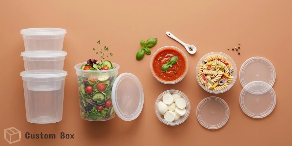 Deli Containers with Lids for Fresh Food Packaging