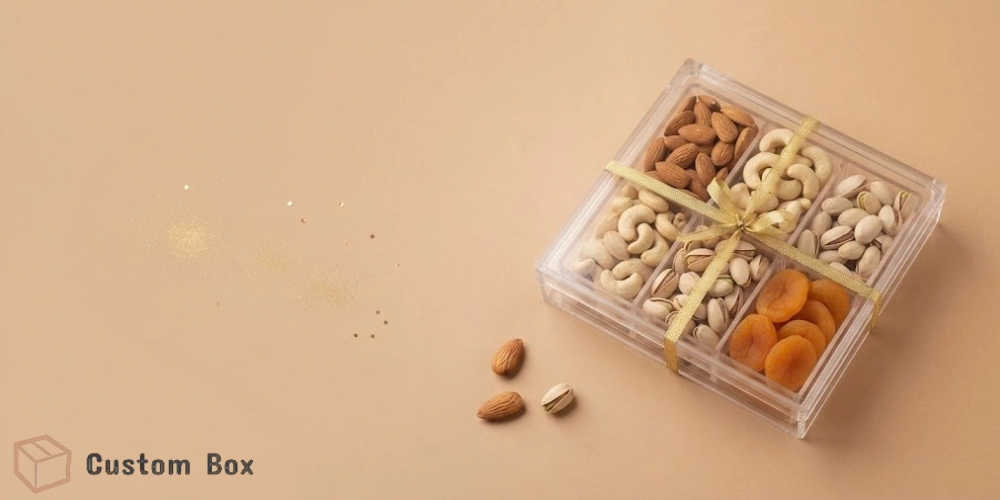 Acrylic Dry Fruit Box – Premium Gifting Packaging by Custom Box