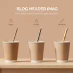 Coffee Straws Paper vs Plastic vs Bamboo — Which One Actually Wins?