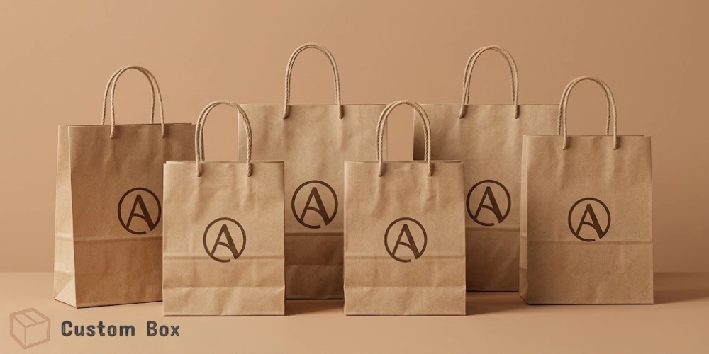 Custom Printed Kraft Paper Bags for Retail in Pakistan