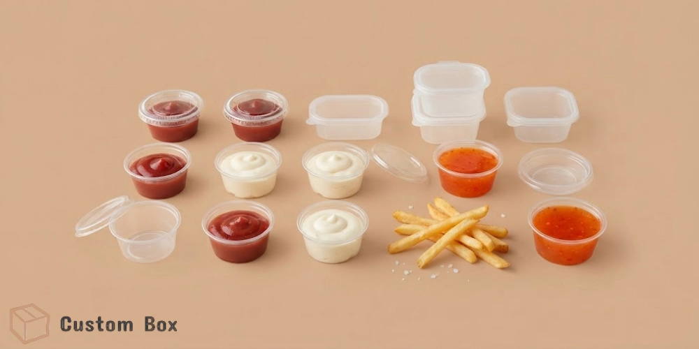 Dip Sauce Container Options for Fast Food Brands – Leak-Proof & Custom Packaging
